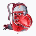 Cycling backpack deuter Race 16 l cherry/masala 8