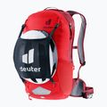Cycling backpack deuter Race 16 l cherry/masala 9