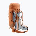 Women's trekking backpack deuter Aircontact Lite 45 + 10 l SL pecan/mocha 4