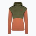 Women's Maloja SchioM green-orange sweatshirt 34150-1-0560