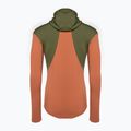 Women's Maloja SchioM green-orange sweatshirt 34150-1-0560 2