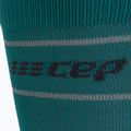 CEP Reflective women's running compression socks green WP40GZ 3