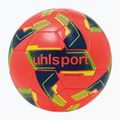 Football ball uhlsport Lite Soft 290 fluo red/navy/fluo yellow size 5 4