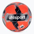 Football uhlsport Match Addglue fluo red/navy/silver size 5