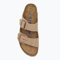 BIRKENSTOCK Arizona LEOI Narrow tabacco brown flip-flops 5