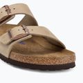 BIRKENSTOCK Arizona LEOI Narrow tabacco brown flip-flops 7