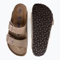 BIRKENSTOCK Arizona SFB LEOI Narrow tabacco brown slides 9