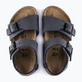 Children's sandals BIRKENSTOCK New York Birkibuc Narrow navy 4