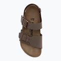 Children's sandals BIRKENSTOCK New York Birkibuc Narrow mocha 5