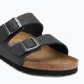 BIRKENSTOCK Arizona LEOI Regular black flip-flops 7