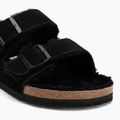 BIRKENSTOCK Arizona Shearling SL Regular black flip-flops 7