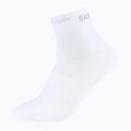 Skechers Mesh Ventilation Quarter 5 pairs white/white socks