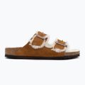 BIRKENSTOCK Arizona Shearling SL Regular mink flip-flops 2
