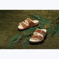 BIRKENSTOCK Arizona Shearling SL Regular mink flip-flops 8
