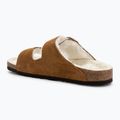 BIRKENSTOCK Arizona Shearling SL Narrow mink flip-flops 3