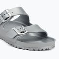 BIRKENSTOCK flip-flops Arizona EVA Metallic Regular metallic silver 7