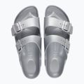 Slides BIRKENSTOCK Arizona EVA Narrow metallic silver 3