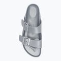 Slides BIRKENSTOCK Arizona EVA Narrow metallic silver 5