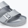 Slides BIRKENSTOCK Arizona EVA Narrow metallic silver 7