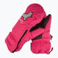 Children's ski gloves ZIENER LE Zoo Minis pop pink