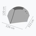 Salewa Latitude III green 00-0000005900 3-person trekking tent 2