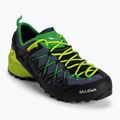 Salewa men's Wildfire Edge approach shoe navy blue/yellow 00-0000061346