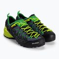 Salewa men's Wildfire Edge approach shoe navy blue/yellow 00-0000061346 5