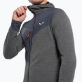 Salewa men's trekking sweatshirt Puez 2 Dry Hood FZ grey-black 00-0000027221 4