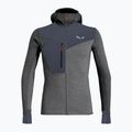 Salewa men's trekking sweatshirt Puez 2 Dry Hood FZ grey-black 00-0000027221 5