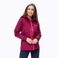 Salewa women's rain jacket Sella Responsive maroon 00-0000027879