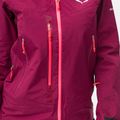 Salewa women's rain jacket Sella Responsive maroon 00-0000027879 5