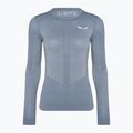 Women's thermal T-shirt Salewa Zebru Med Warm Amr grey 00-0000027958
