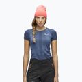 Women's trekking T-shirt Salewa Zebru Medium Warm Amr dark denim