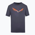 Men's Salewa Lines Graphic Dry trekking shirt navy blue 00-0000028065 4