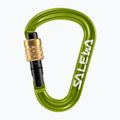 Salewa Hms Pro fluo green carabiner