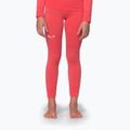 Salewa Zebru Medium Warm AMR fluo coral children's thermal trousers