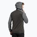 Salewa men's fleece sweatshirt Puez Melange PL FZ Hoody grey 00-0000027386 3
