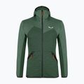 Salewa men's fleece sweatshirt Puez Melange PL FZ Hoody green 00-0000027386