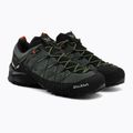 Salewa men's Wildfire 2 approach shoe black-green 00-0000061404 5