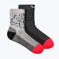 Women's trekking socks Salewa MTN TRN Sal. AM QRT grey 00-0000069025