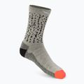 Women's trekking socks Salewa MTN TRN Sal. AM Crew grey 00-0000069026 2