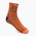 Men's trekking socks Salewa MTN TRN Sal. AM QRT grey-brown 00-0000069028 2