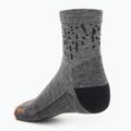 Men's trekking socks Salewa MTN TRN Sal. AM QRT grey-brown 00-0000069028 5