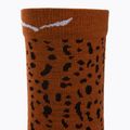 Men's trekking socks Salewa MTN TRN Sal. AM Crew grey-brown 00-0000069029 7