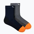 Salewa MTN TRN AM men's trekking socks navy blue-grey 00-0000069034 6