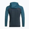 Men's DYNAFIT 24/7 PTC Zip Fleece Sweatshirt Blue 08-0000071506 2