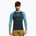 Men's DYNAFIT Speed Dryarn LS thermal T-shirt black-blue 08-0000071056