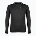 Men's trekking shirt Salewa Puez Melange Dry black out melange