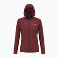 Salewa women's trekking sweatshirt Lavaredo Hemp Hooded red 00-0000028238 8