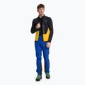 Men's Salewa Ortles AM fleece sweatshirt black/yellow 00-0000028178 2